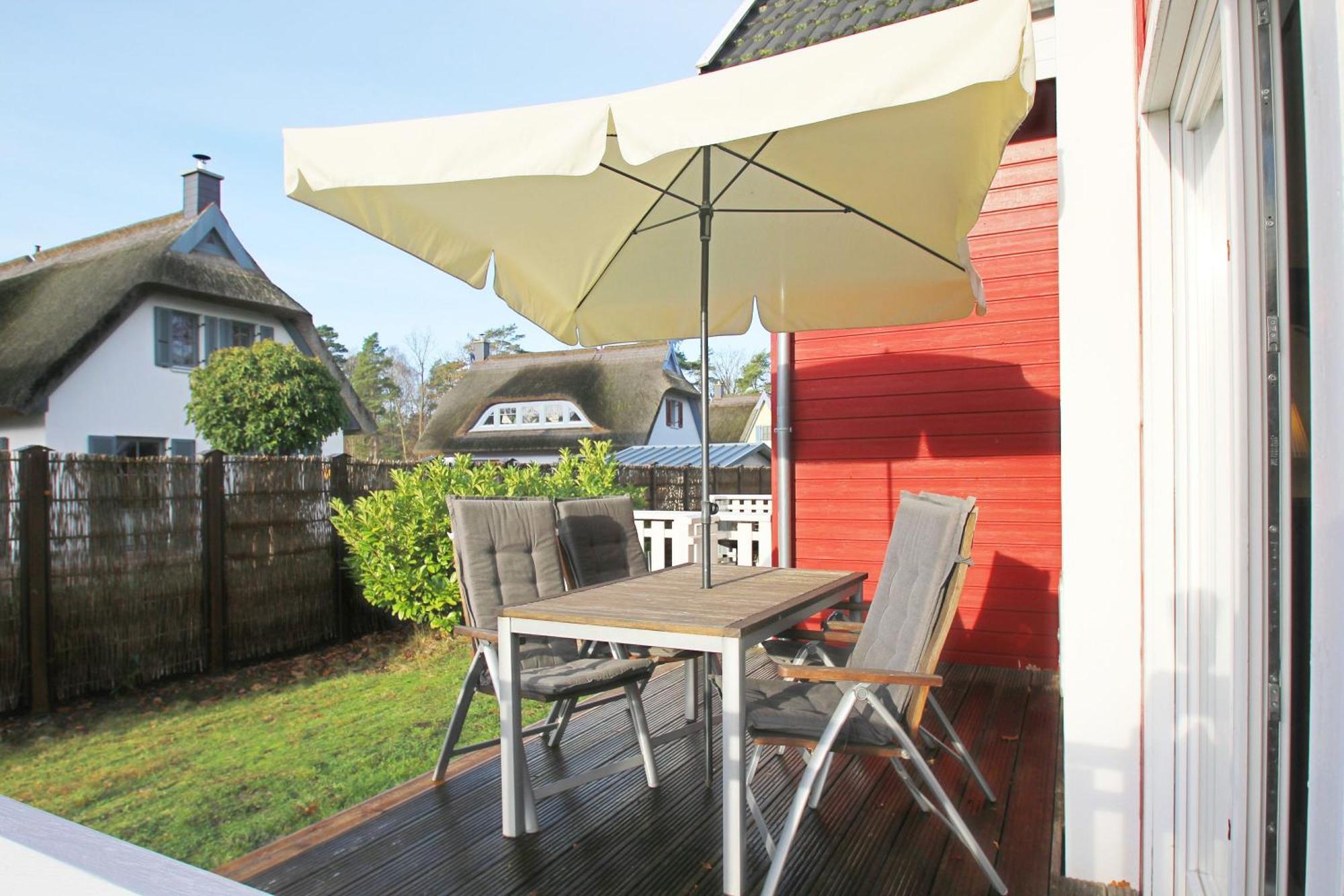 Ferienhaus Wellenlaeufer Haus - Sauna, Terrasse, Garten Glowe Exteriér fotografie
